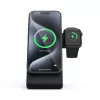 Ładowarka wewnętrzna Crong CRG-MSPS-BLK Smartwatch Czarna Lightning USB Bezprzewodowa