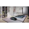 Przewodowa podgrzewana mysz gamingowa ActiveJet AMY-W390 — symetryczna, optyczna 2000 DPI, USB typu A, 4 przyciski, czarna
