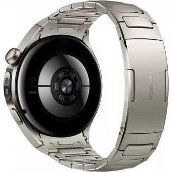 Smartwatch HUAWEI WATCH 5, 1,5 cala AMOLED, 466×466, koperta tytanowa 46 mm, Wi‑Fi, GPS, Srebrny