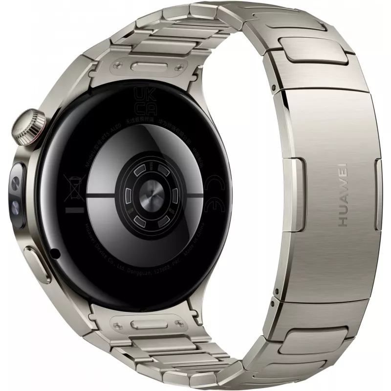 Smartwatch HUAWEI WATCH 5, 1,5 cala AMOLED, 466×466, koperta tytanowa 46 mm, Wi‑Fi, GPS, Srebrny