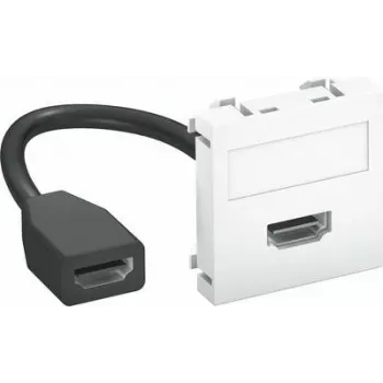OBO Bettermann Moduł multimedialny HDMI 45x45mm czysta biel MTG-HD F (6104826)