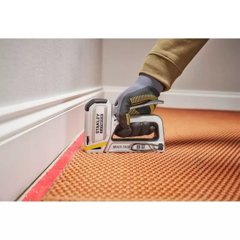 Zszywacz Stanley FMHT70250-0, korpus aluminiowy, czarny/srebrny/żółty, wysokość 160 mm