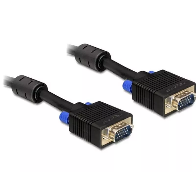 DeLOCK - przewód VGA - HD-15 (męski) - HD-15 (męski) - 10 m (82560)