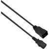 Przedłużacz zasilający helos 262667 IEC 60320 C13 na C20 250 V 1 m