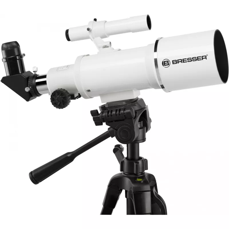 Bresser Optics CLASSIC 70/350 Refraktor 140x Czarny, Biały