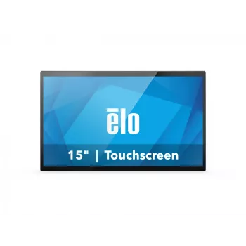 Elo 1504LS, 38,1 cm (15''), projekcyjny pojemnościowy, 10 punktów dotyku, Full HD, USB-C, zestaw, szary monitor dotykowy, przekątna wyświetlacza: 38,1 cm (15''), projekcyjny pojemnościowy, 10 punktów, 1920x1080 pikseli