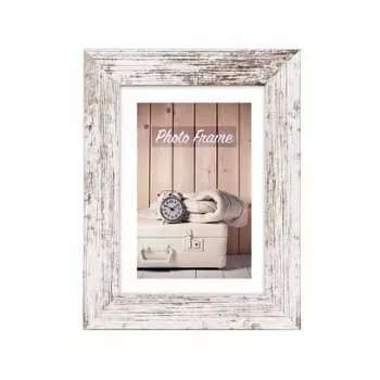 Zep Nelson 6 - Holz - Braun - Weiß - Einzelbilderrahmen - Tisch - Wand - 13 x 18 cm - Rechteckig