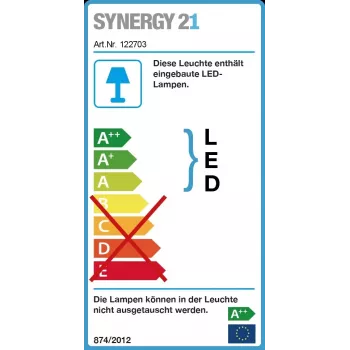 Synergy 21 Lampa piwniczna LED / okrągła IP65 7W cw