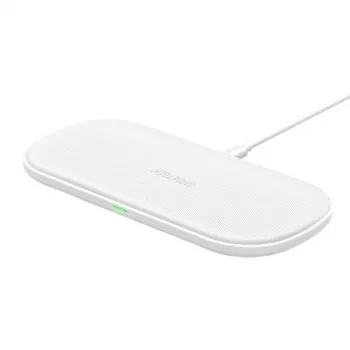 Ładowarka bezprzewodowa CHOETECH T535-SB Fast Dual 18 W — podkładka Qi do ładowania dwóch urządzeń