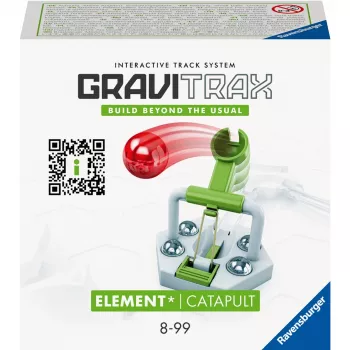 GraviTrax Rozszerzenie Katapulta - Tor dla kulek STEM, Zabawki konstrukcyjne dla dzieci od 8 lat