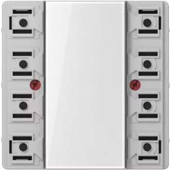 Przełącznik sieciowy JUNG LS 5074 TSM — niezarządzany przełącznik Ethernet, model LS5074TSM