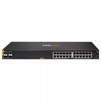 Przełącznik HP Enterprise Aruba 6000 24G CL4 4SFP — 24 x Gigabit Ethernet, 4 x porty SFP