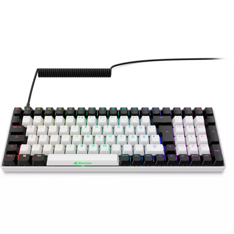 Klawiatura gamingowa Sharkoon SGK50 S2 mechaniczna QWERTZ bezprzewodowa