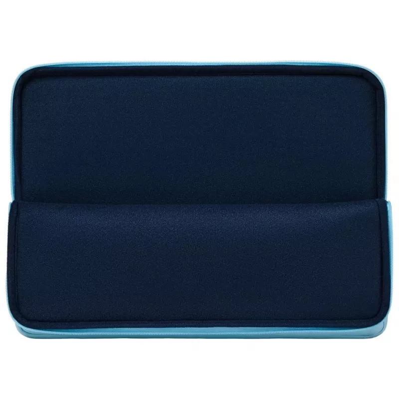 Etui na laptop Rivacase Riva Szuzuka 15,6 cala pastelowy niebieski, ochronne wyściełane etui