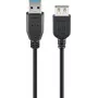 Przedłużacz USB Goobay USB 3.0 m czarny - wtyk USB 3.0 typu A > USB 3 (74149)