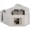 Delock - Modularadapter - DIN rail-mountable - CAT 6a - STP - szary - 1 Connector (86014)