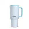 Kubek termiczny z teleskopową słomką Kambukka Rio Tumbler 950ml Frosty Coconut