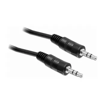 Kabel audio DeLOCK 84438 5m 3.5mm męski na męski czarny