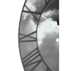 Zegar NeXtime 3037 Clouds, Ø39 cm, ścienny, czarny