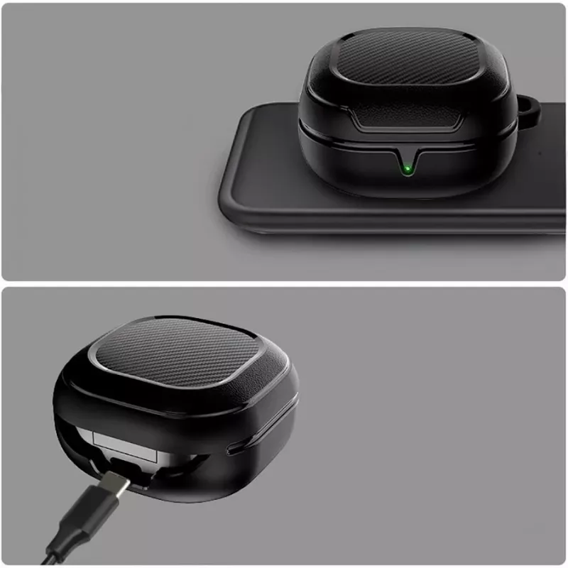 TECH-PROTECT Rough Carbon Samsung Galaxy Buds 2 PRO/2/LIVE/PRO Czarny
