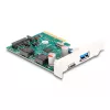 Karta DeLOCK PCI Express x4 1 x USB Type-C 1 x USB Type-A 10 Gb/s