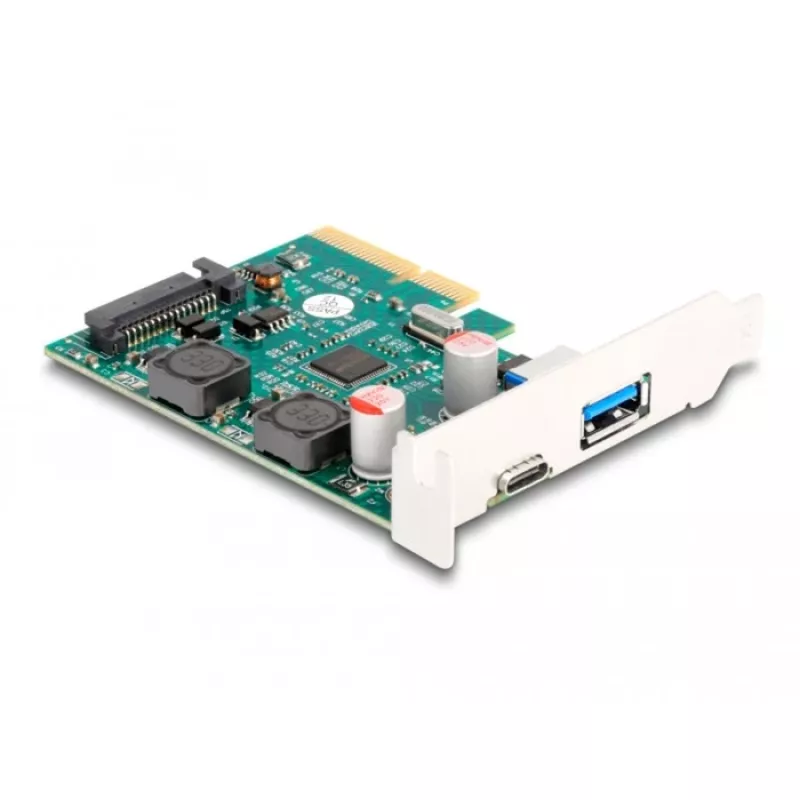 Karta DeLOCK PCI Express x4 1 x USB Type-C 1 x USB Type-A 10 Gb/s
