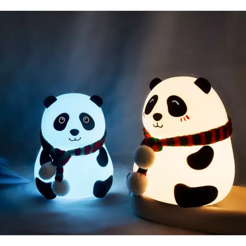 Lampa stołowa Tellur Panda TLL441181 LED przenośny nocnik zasilany bateriami