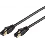 Kabel sieciowy ShiverPeaks BS08-41085 Czarny 15m Cat8.1 F/FTP