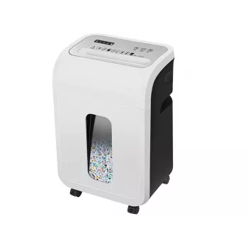 Niszczarka biurowa TRACER TRANIS47633 biała — ścinki 4x12 mm, pojemność 14 arkuszy, kosz 20 l