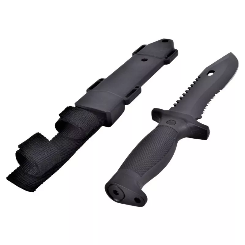 SCK 828-6 Czarny nóż taktyczny