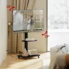Stojak podłogowy pod TV ergo office ER-304 B, maks. obciążenie 50 kg, VESA 600x400