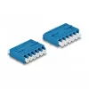 DeLOCK Optical Fiber Coupler HD LC Hexaplex female to LC Hexaplex female niebieski