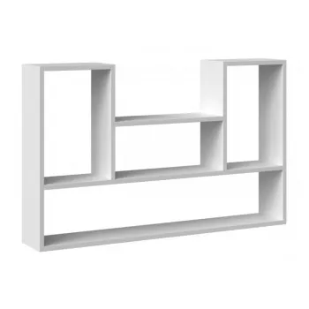 BILBAO 4P hanging rack 100x16x60 cm, Biały