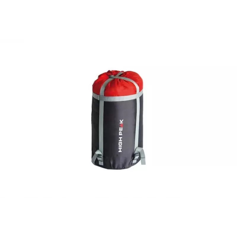 Śpiwór mumia High Peak Lite Pak 1200 poliestrowy zielony, czerwony 23263