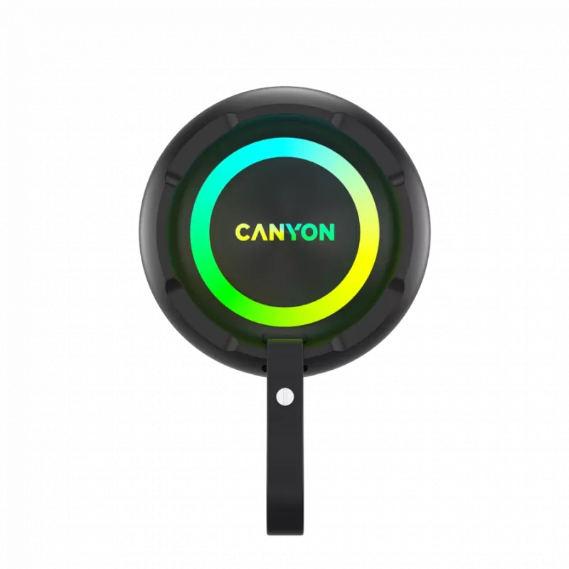 Głośnik przenośny CANYON OnMove 11 IPX6 TWS 20W EQ RGB Czarny