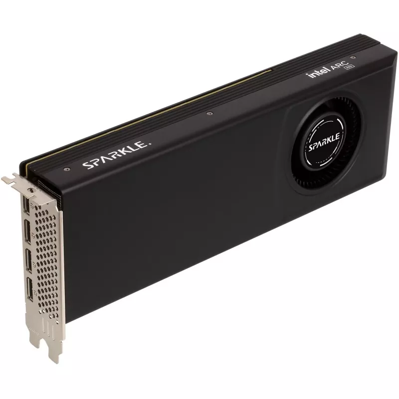 Karta graficzna Sparkle Arc Pro B60 Blower, Intel Arc Pro B60, 24 GB GDDR6, 192-bit, PCIe x8 5.0, 1 wentylator