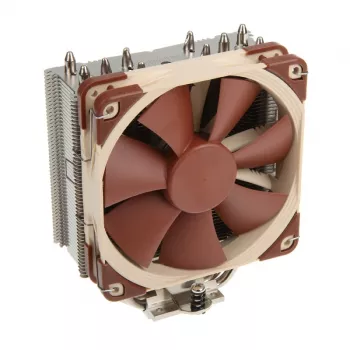Chłodzenie procesora Noctua NH-U12S, wentylator 120 mm, 1500 obr./min, przepływ powietrza 93,4 m³/h, 22,4 dB, stal nierdzewna, 158×125×71 mm