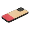 Etui na telefon man and wood do iPhone 12 / 12 Pro — miss match Czarny