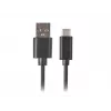 Kabel USB A na USB C LANBERG CA-USBO-20CU-0018-BK — USB 2.0, 1,8 m, czarny