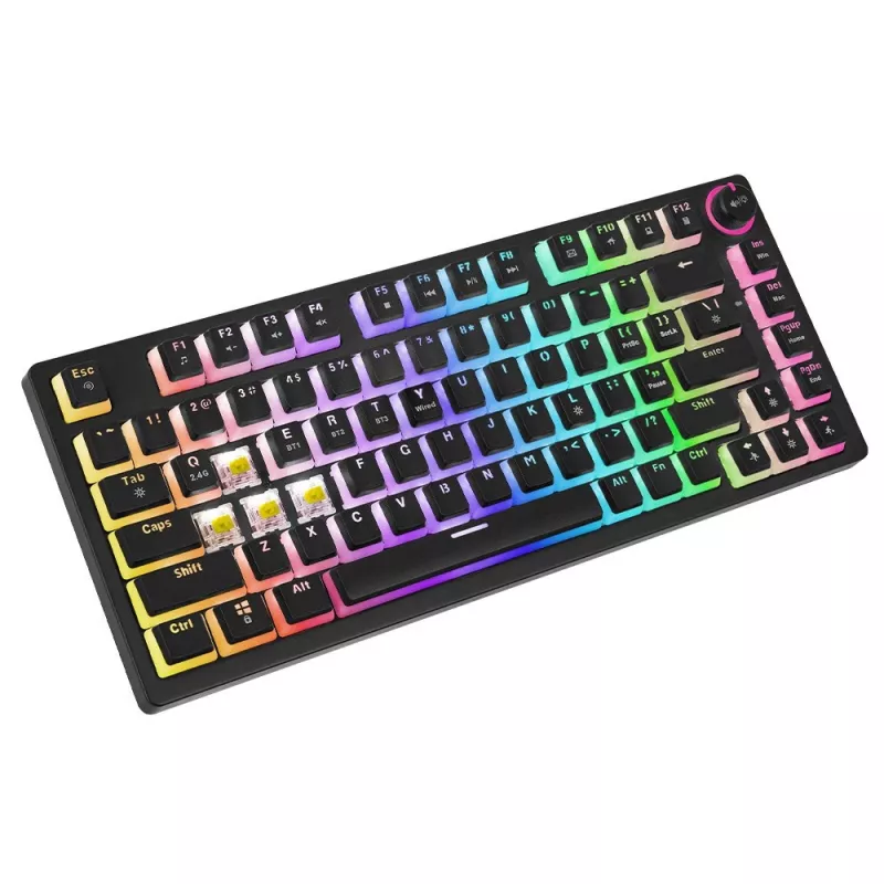 Savio SAVGK-PHENIX YELLOW PUDDING Żółty USB