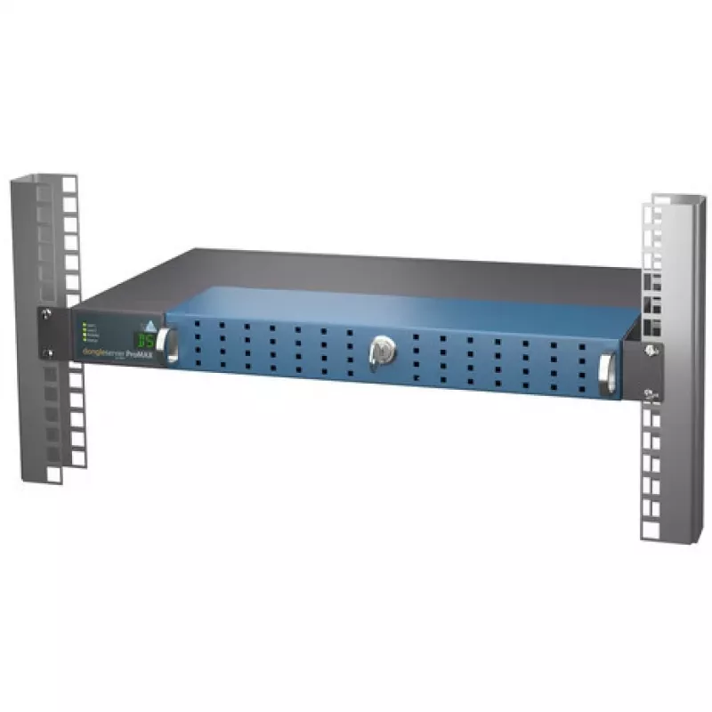 Serwer wydruku SEH dongleserver ProMAX Ethernet LAN Czarny Niebieski