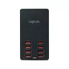 Ładowarka wewnętrzna LogiLink PA0140 Uniwersalna Czarna