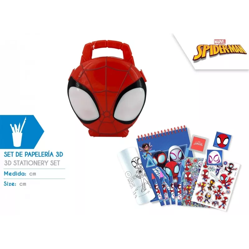 Zestaw kreatywny w pudełku Spiderman