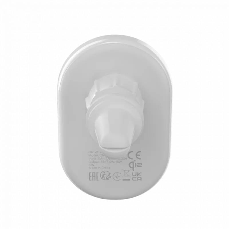 Ładowarka samochodowa CANYON OnGrip 105 15W Qi2 Bezprzewodowa Biała