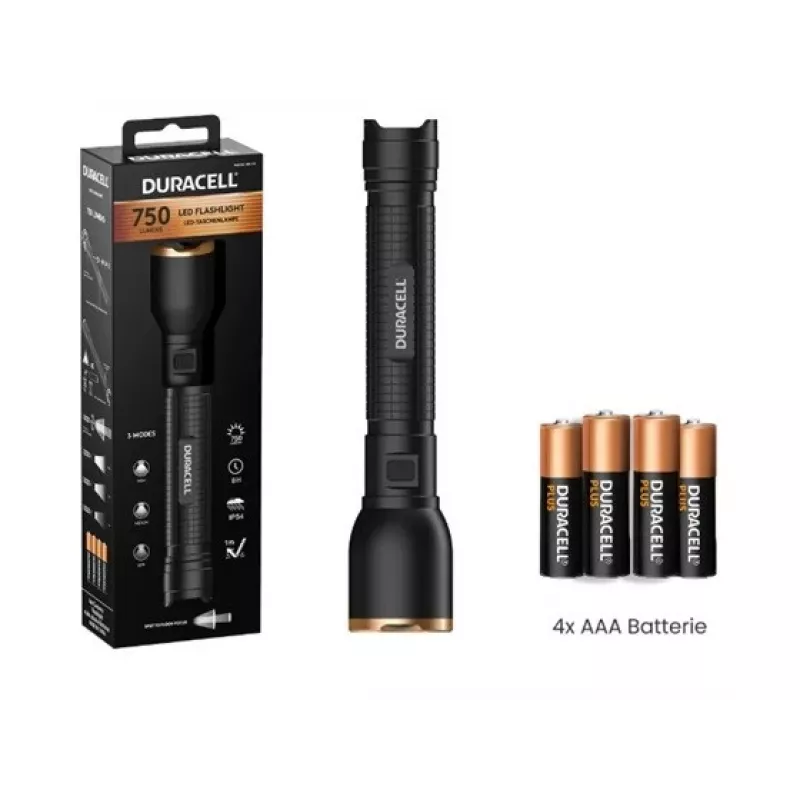 Lampa błyskowa Duracell DF750 czarna