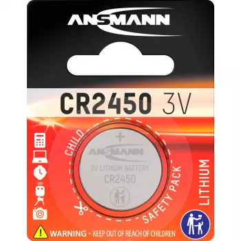 Bateria pastylkowa Ansmann 3V litowa CR2450 (5020112)