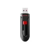 Pamięć USB SANDISK Cruzer Glide 32 GB USB Typ-A 2.0, wysuwana konstrukcja, ochrona hasłem, czarno-czerwona