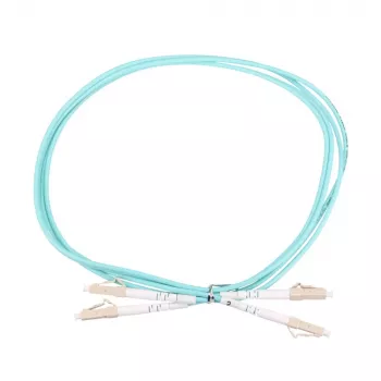 Extralink LC/UPC do LC/UPC patchcord światłowodowy, wielomodowy OM3, dupleks, płaszcz 3 mm, 2 m