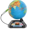 Interaktywny globus wideo VTech 80-605404 — edukacyjny globus mówiący z treściami audio i interaktywnymi