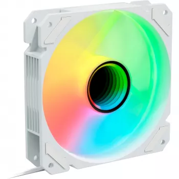 SHARKOON SHARK Mirror RGB PWM 120mm Biały